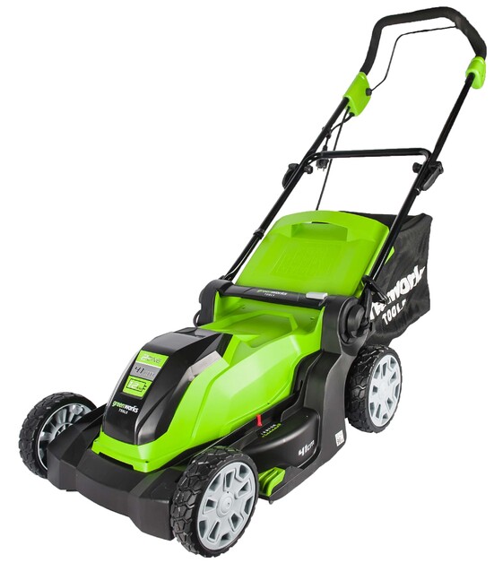 Greenworks glm1241 двигатель