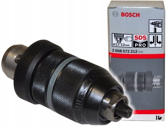 Быстрозажимной сверлильный патрон Bosch для 2-26DFR (2608572212) изображение 2