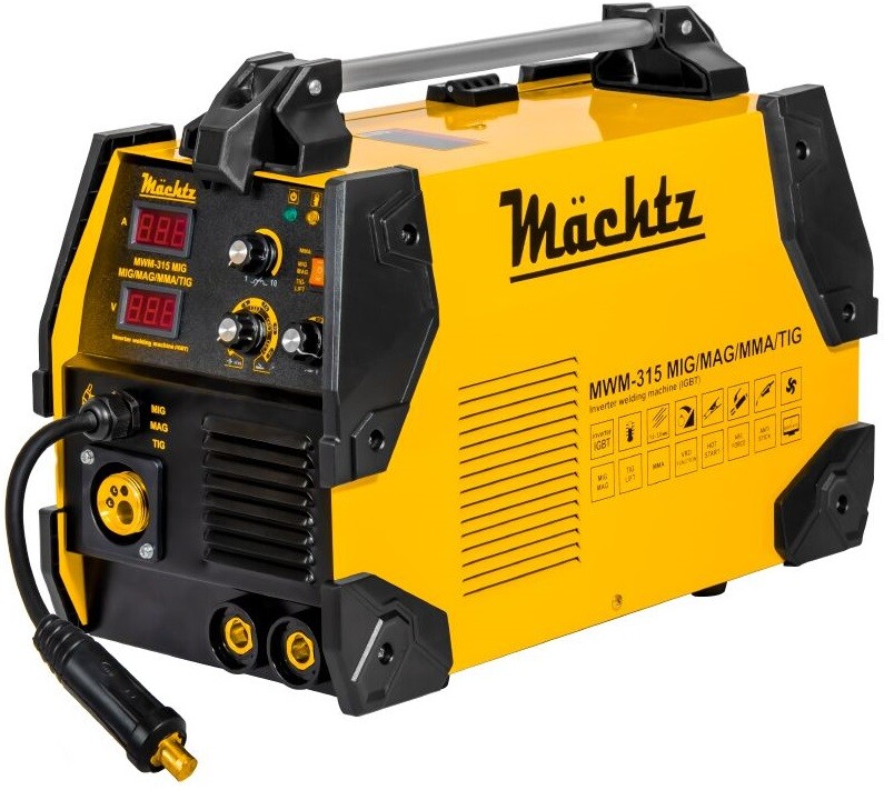 

Сварочный аппарат Machtz MWM-315 MIG / MAG / MMA / TIG (11049)