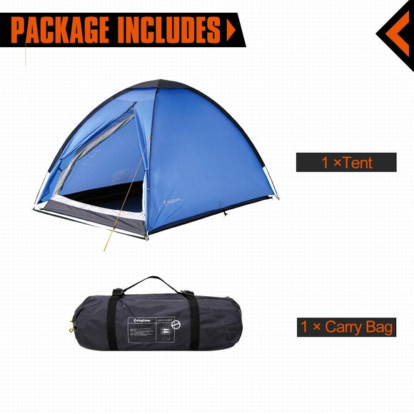 Палатка KingCamp Backpacker (KT3019) Blue изображение 7