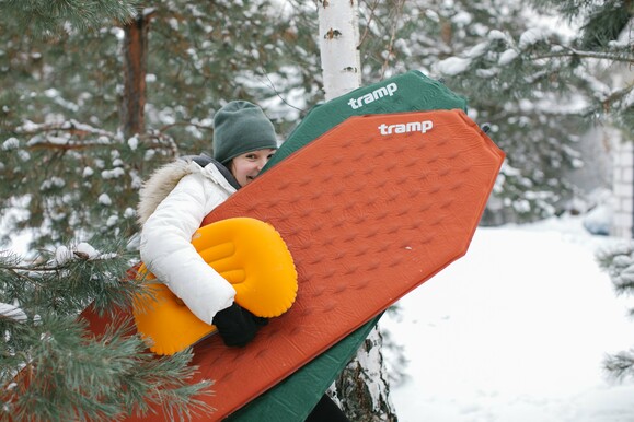 Ковер самонадувающийся Tramp Ultralight TPU Оранжевый 2.5 см (TRI-022) изображение 8