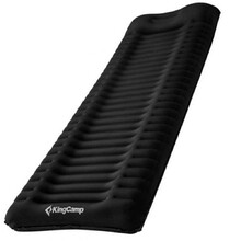 Надувной коврик KingCamp DelueX Comfort KM1904 Black (KM1904_BLACK)