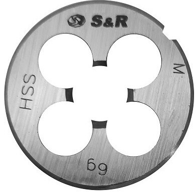 

Плашка S&R М10х1.5 мм (111201010)