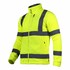Куртка флисовая сигнальная Lahti Pro р.2XL рост 182-188см обьем груди 116-120см салатовая (L4010905)