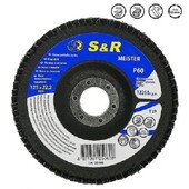 Диск зачистной лепестковый S&R Meister 125x22.2 P60 (136125060-SET)