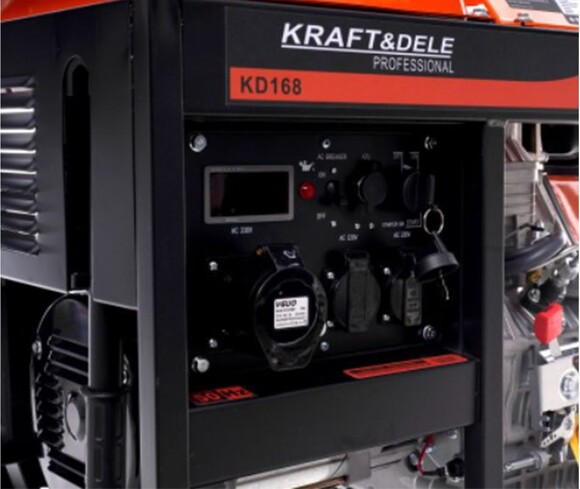 Дизельний генератор Kraft&Dele KD168 фото 9