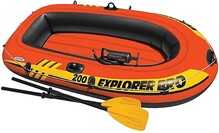 Двухместная надувная лодка Intex Explorer Pro 200 Set (58357)