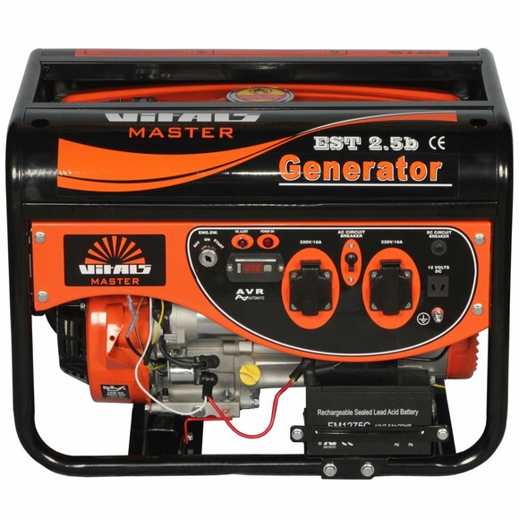 Бензиновый генератор Vitals Master EST 2.5b изображение 6