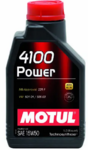 Моторное масло Motul 4100 Power, 15W50 1 л (102773)