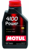 Моторна олива Motul 4100 Power, 15W50 1 л (102773)