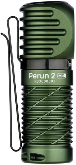 Фонарь Olight Perun 2 Mini, od green (2370.42.47) изображение 4