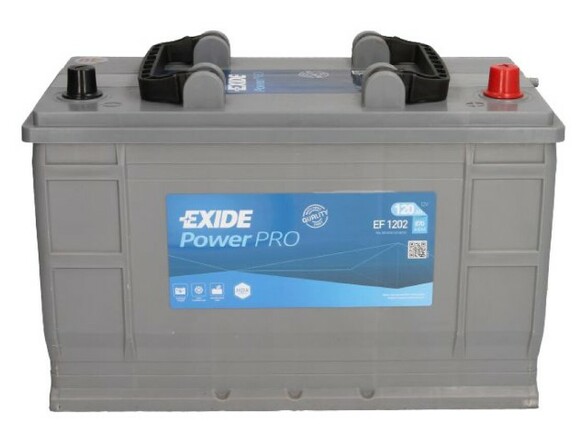 Аккумулятор EXIDE EF1202 Power PRO, 120Ah/870A  изображение 3