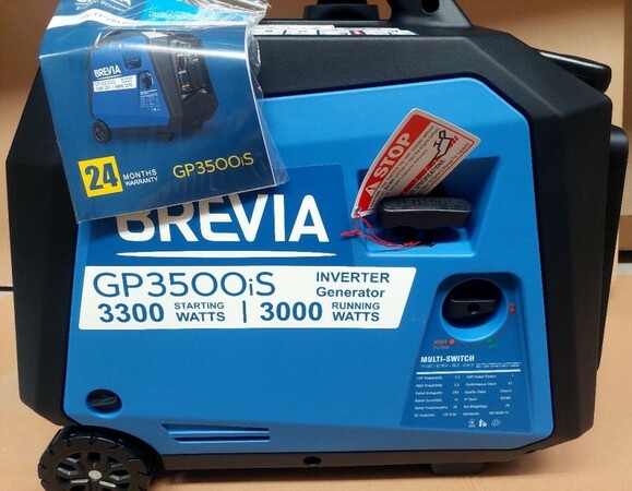 Генератор інверторний бензиновий BREVIA GP3500iS фото 11