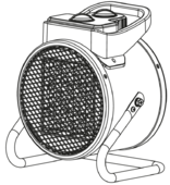 Тепловентилятор промышленный Vitals EH-27 (211338)