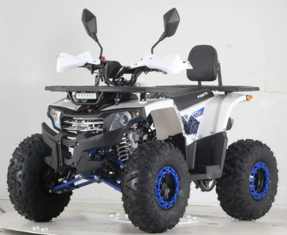 Квадроцикл Forte ATV125F (бело-синий) (124598) изображение 2