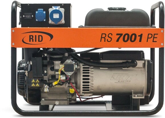 Генератор бензиновий RID RS 7001 PE фото 2