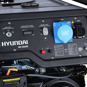 Двохпаливний генератор Hyundai HHY 9020FE фото 6