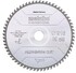 Пильний диск Metabo Aluminium cut HW/CT 216х2.2/1.8x30, Z58 FZ/TZ 5 град. (628443000)