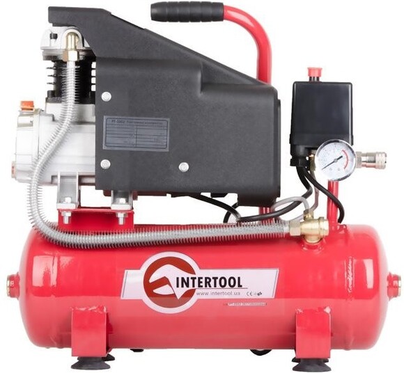 Компрессор Intertool 9 л, 0.75 кВт (PT-0002) изображение 2