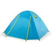 Палатка Naturehike P-Series IIII (4-х местная) 210T (65D polyester Graphic NH18Z044-P sea blue (6927595729670)