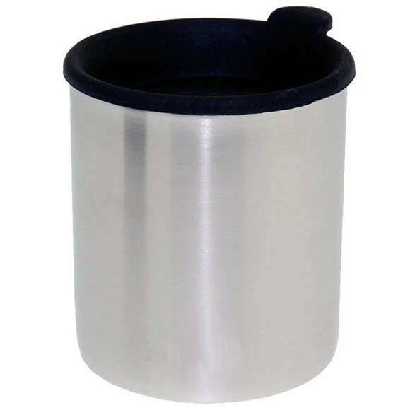 Термокружка з кришкою Tatonka Thermo Mug 250, Silver / Black (TAT 4082.000)