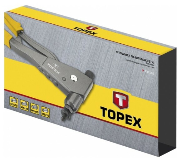 Клепальний інструмент для заклепок TOPEX 43E110 фото 2