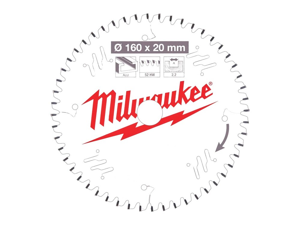 

Пильный диск Milwaukee PFTE 160х20х2.2мм 24 зубьев (4932471290)