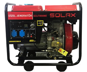 Дизельний генератор SOLAX SDJ7000ME фото 2