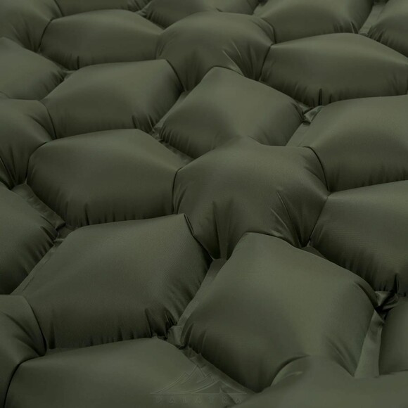 Коврик надувной Highlander Nap-Pak Inflatable Sleeping Mat Olive (AIR071) изображение 4