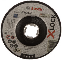 Відрізний диск Bosch X-LOCK Expert for Metal 125x2.5x22.23 мм (2608619257)