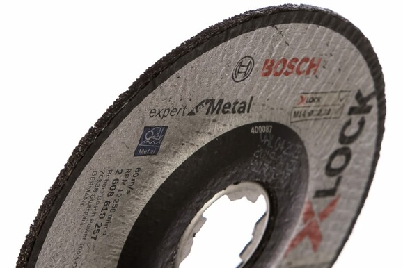 Відрізний диск Bosch X-LOCK Expert for Metal 125x2.5x22.23 мм (2608619257) фото 2