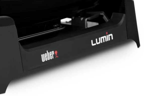 Гриль електричний Weber Lumin Compact 1000 з підставкою, чорний (91010879) фото 5