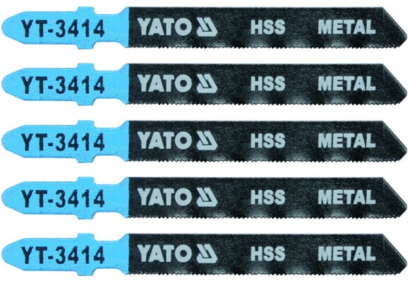 Полотно для електролобзика YATO 32TPI, 75 мм, 5 шт. (YT-3414)