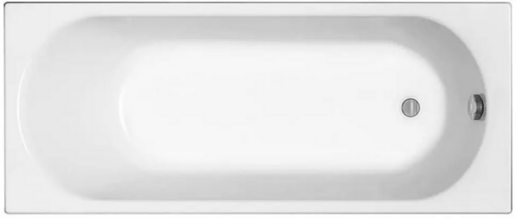 Ванна прямоугольная KOLO OPAL PLUS 150х70 см, с душевой системой SISTEMA E, без ножек (XWP135000N+1580.091201) изображение 2