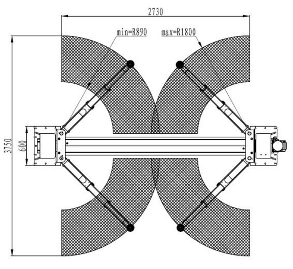 Подъемник двухустойчивый MAGNETI MARELLI MM Superlift 5000B (007935013690) изображение 2