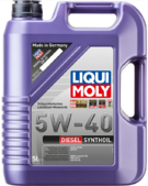 Синтетическое моторное масло LIQUI MOLY Diesel Synthoil SAE 5W-40, 5 л (1341)
