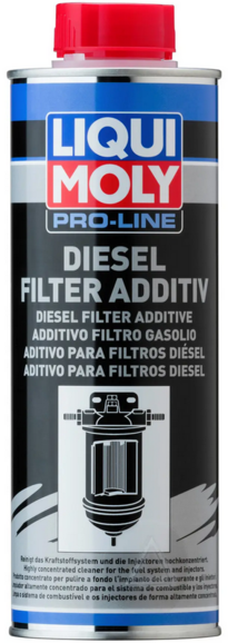 Присадка для дизельных топливных фильтров LIQUI MOLY Pro-Line Diesel Filter Additive, 0.5 л (20790)