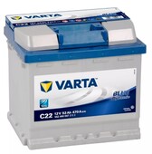 Автомобільний акумулятор VARTA Blue Dynamic C22 6CT-52 АзЕ (552400047)