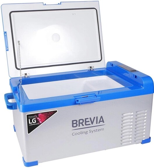 Холодильник автомобільний Brevia, 25 л (компресор LG) (22405) фото 2