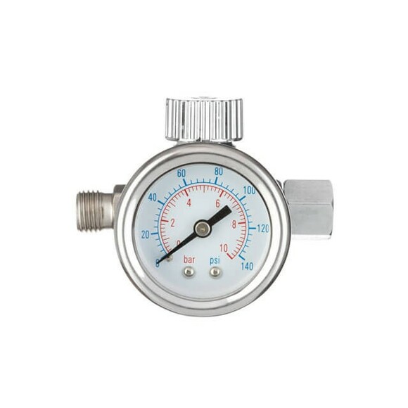 Регулятор тиску повітря для фарбопульта Intertool 1/4" (PT-1423) фото 2