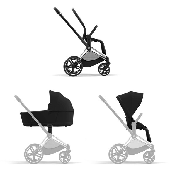 Шасі та каркас Cybex Priam (chrome black) (521002325) фото 6