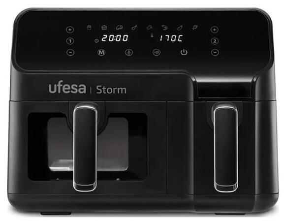 Мультипечь Ufesa STORM Digital Dual 5.5 л + 3.5 л (72805565) изображение 2