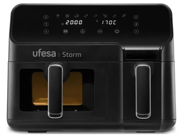 Мультипечь Ufesa STORM Digital Dual 5.5 л + 3.5 л (72805565) изображение 3