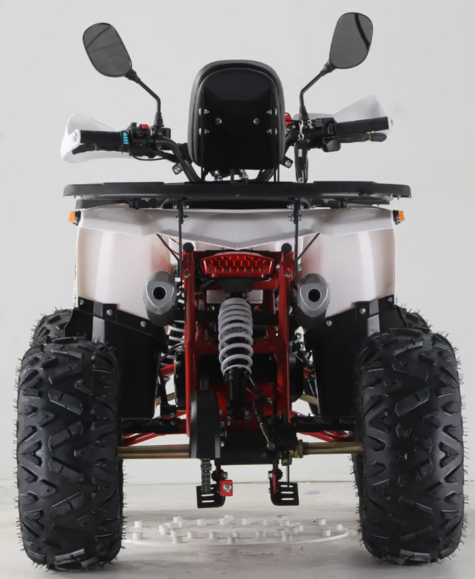 Квадроцикл Forte ATV125F (бело-красный) (124596) изображение 9