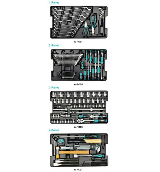 Набор инструментов Whirlpower A24-1117 (23313) изображение 2