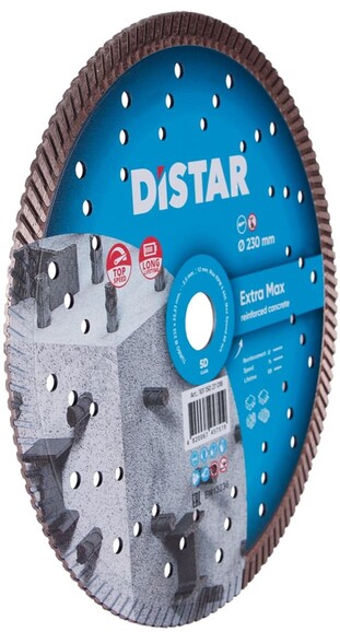 Алмазный диск Distar 1A1R Turbo 232x2,5x12x22,23 Extra Max (10115027018) изображение 2