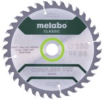 Пильний диск Metabo CordlessCutClassic 165x20 36WZ 15 град. (628279000)