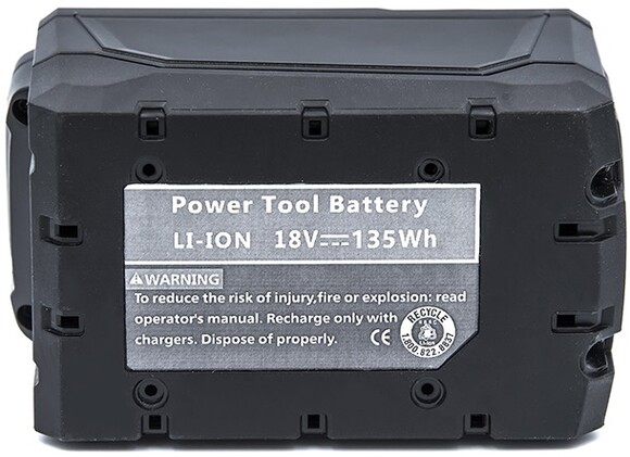 Аккумулятор PowerPlant для шуруповертов и электроинструментов MILWAUKEE 18 V, 7.5 Ah, Li-ion (TB920679) изображение 6