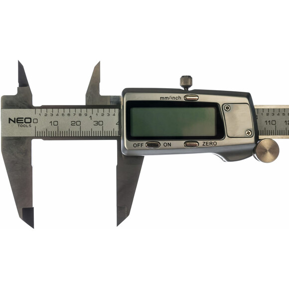 Цифровий штангенциркуль NEO Tools 150 мм нержавіюча сталь (75-011) фото 2