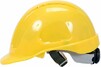 Каска Yato для защиты головы желтая из пластика ABS (YT-73971)